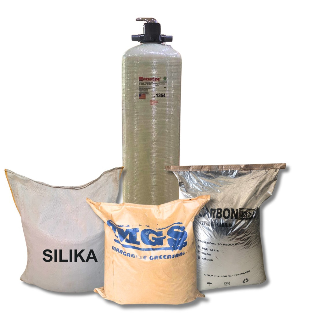 Filter Air Tabung 1354 - Filter Air Sumur - Filter Air Keruh dan Bau -  Penyaring air rumah tangga