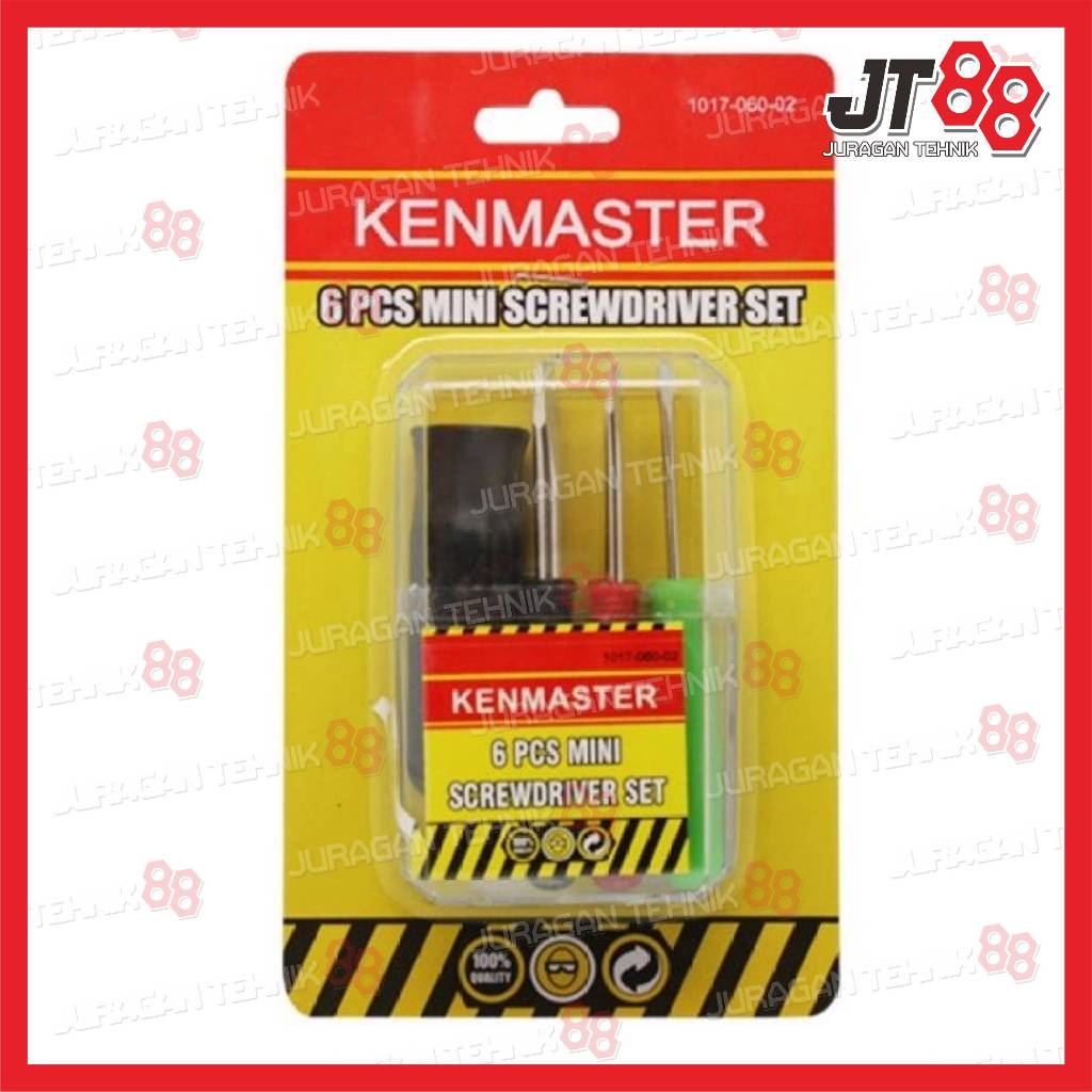 Kenmaster Obeng Set mini 6 pcs