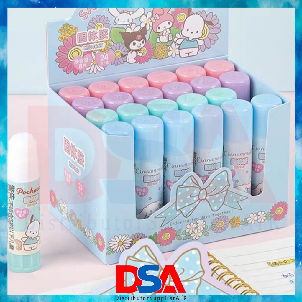 

GLUE STICK SANRIO CUTE GLUE STICK TERMURAH GLUE STICK KARAKTER SANRIO