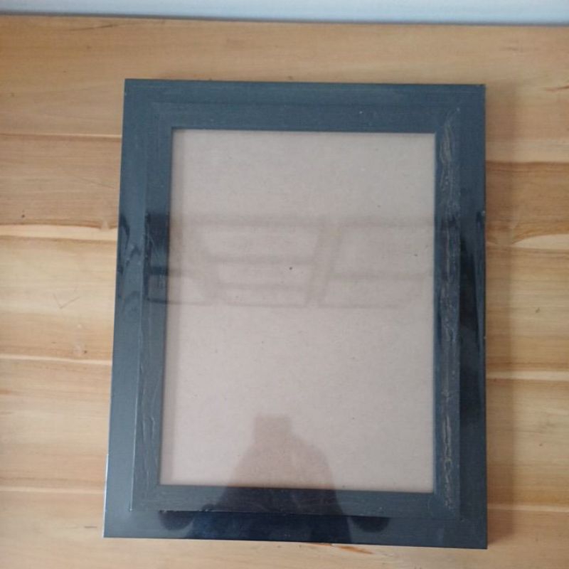 Pigura foto 12r / bingkai foto 30x40 / frame kaca last vegas