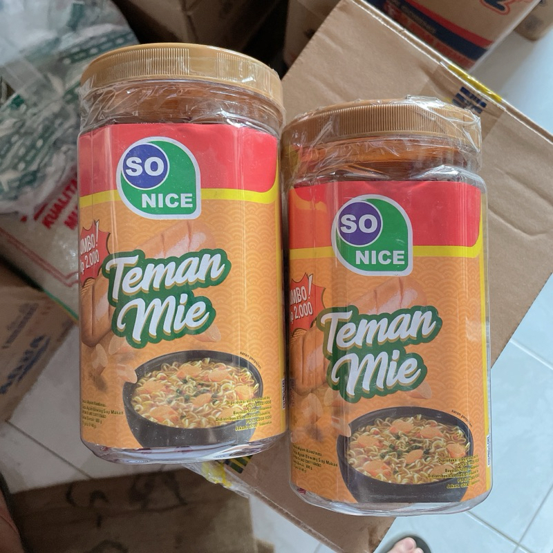 

SO NICE SOSIS JUMBO TEMAN MIE 1 TOPLES