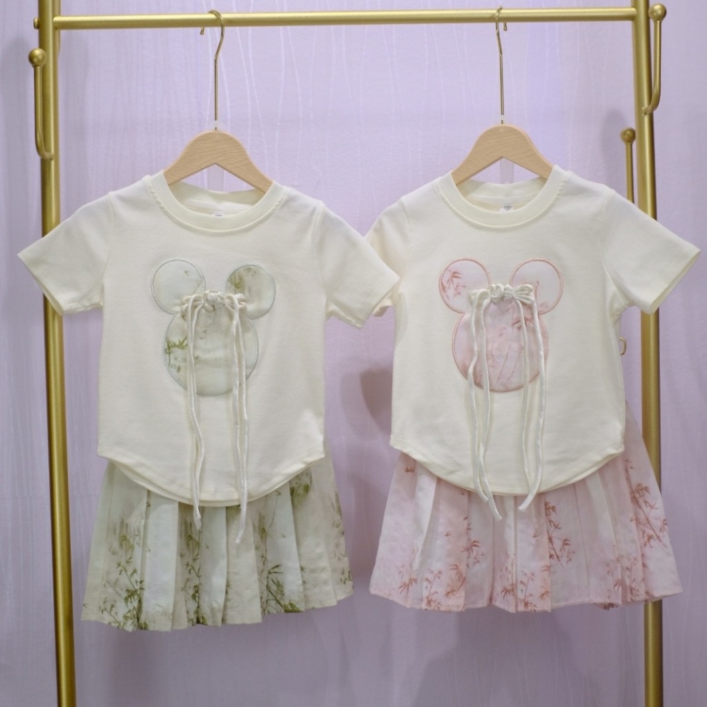 RYUTA setelan rok import anak perempuan 2-8 tahun / setelan anak perempuan