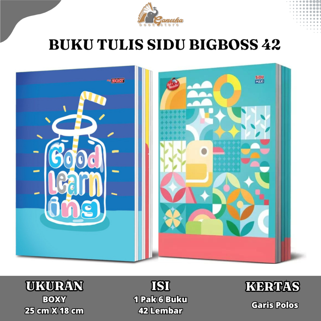 

ATK : Big Boss - Buku Tulis 42 Lembar SIDU Bigboss 42