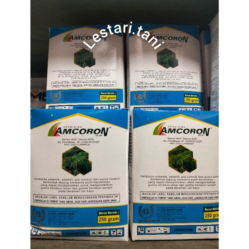 AMCORON 80 WP (250 GR) pembeku biji rumput di lahan singkong dll