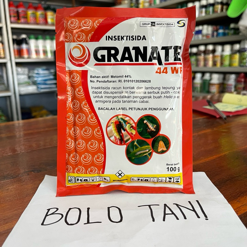 Insektisida GRANATE 44WP 100GR Kaper,Ulat,Pemecah Telur