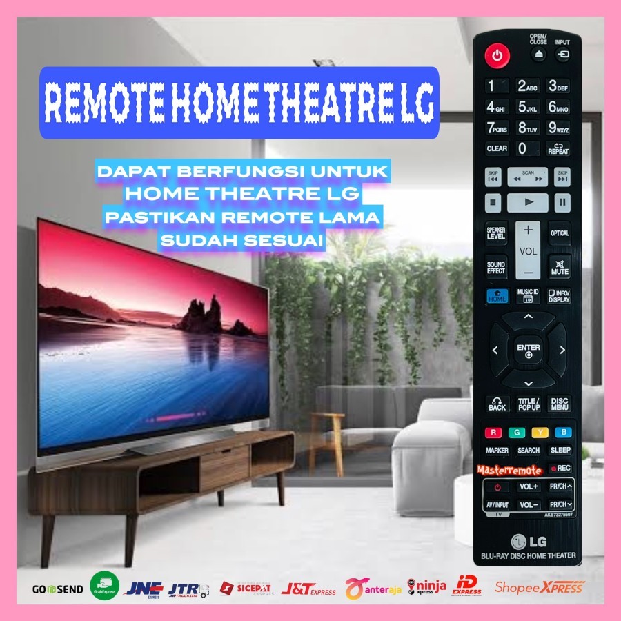REMOTE DVD HOME THEATRE LG ORIGINAL
