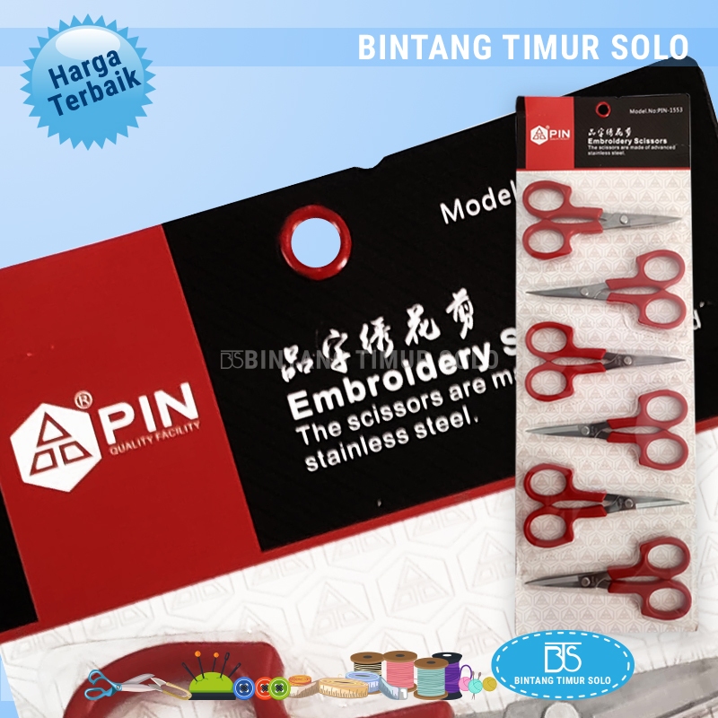 

Gunting Bordir PIN 1553