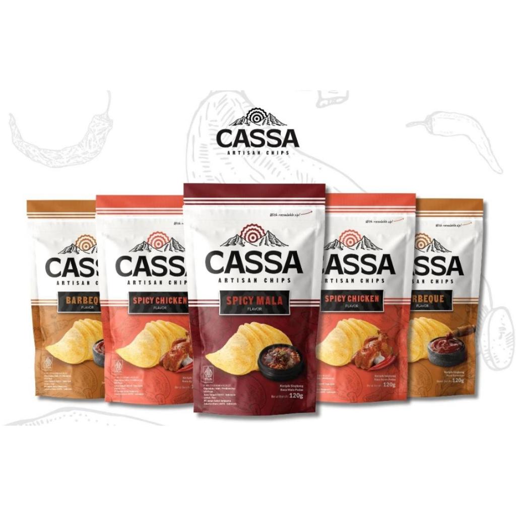 

Cassa Chips Spicy Chicken spicy Mala Barbeque Truffle 120 gram