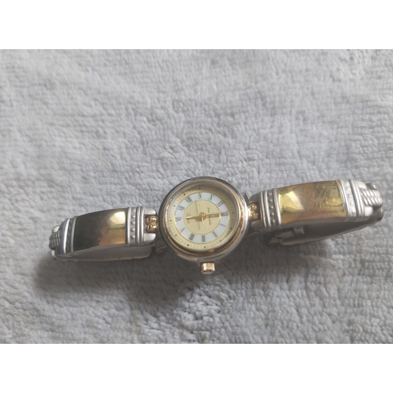 Jam tangan Jean Michelle Swiss 23k gold plated