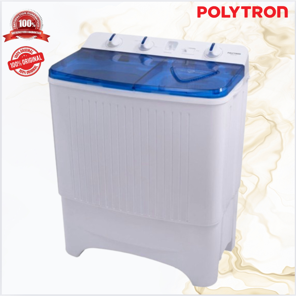 MESIN CUCI 2 TABUNG POLYTRON PWM701B 7KG/PWM-701B/PWM 701B/POLYTRON MESIN CUCI ORIGINAL BERGARANSI