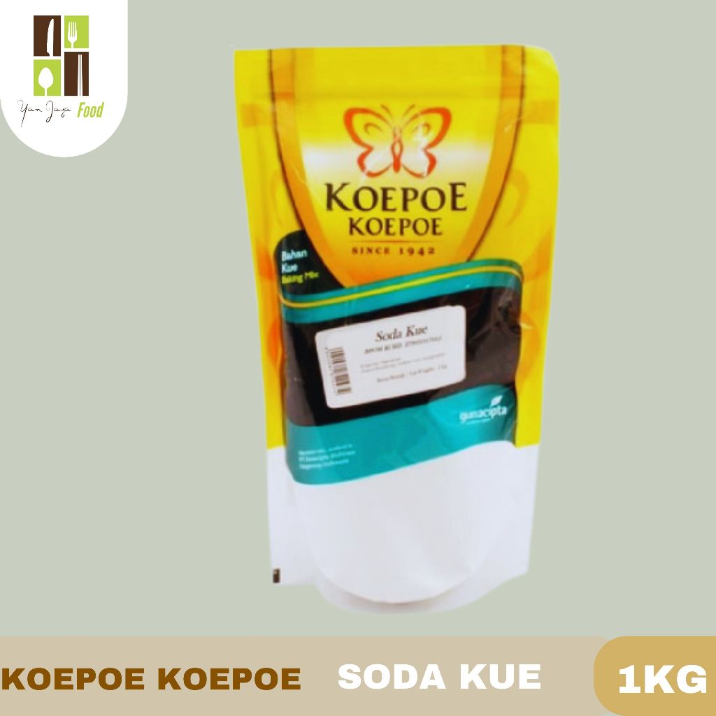 

Koepoe Koepoe / Kupu Kupu Soda Kue Baking / Pengembang Kue Kemasan 1KG