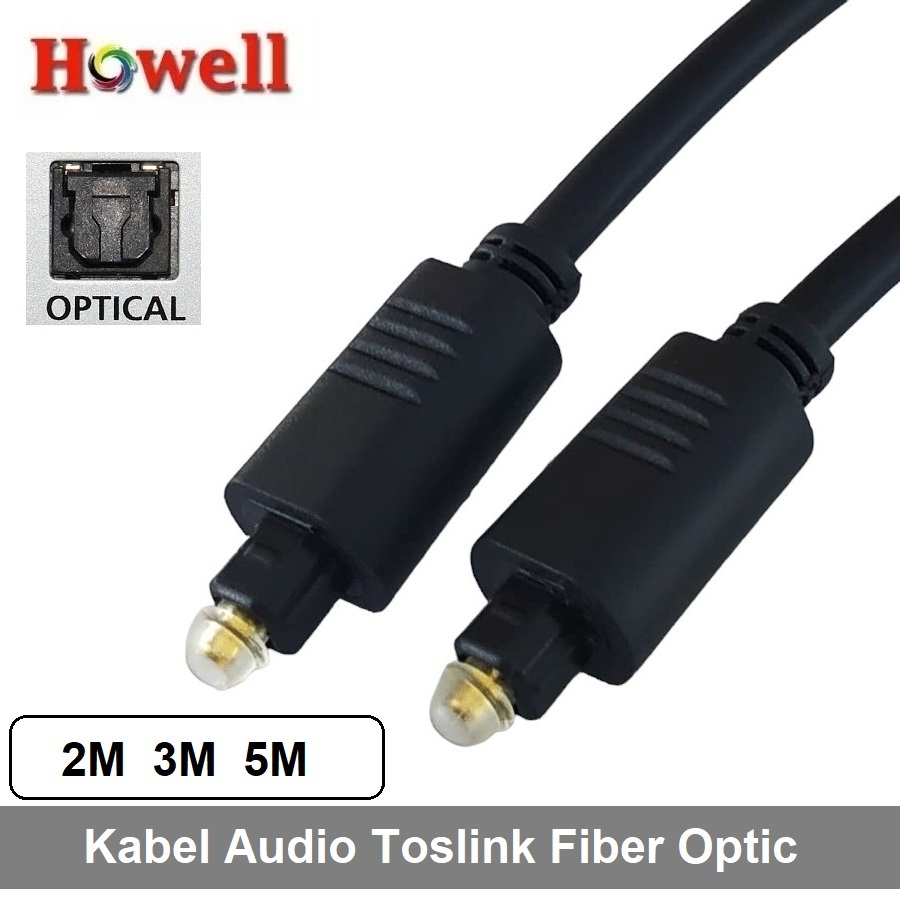 Kabel Audio Toslink Howell Fiber Optical