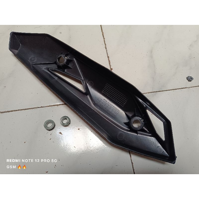 temeng knalpot beat 2017-2019 cover knalpot beat temeng knalpot tameng tutup knalpot beat 2019