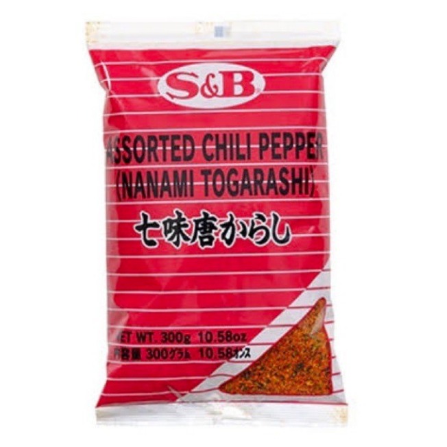 

S&B NANAMI TOGARASHI 300GR (MERAH) - Assorted Chilli Pepper - Cabe Bubuk Jepang