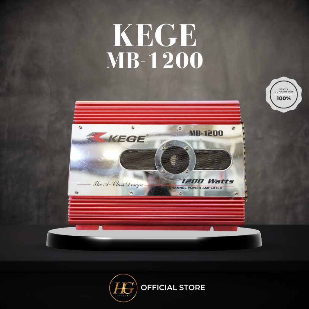 Power Amplifier 4 Channel Kege MB-1200 (second)