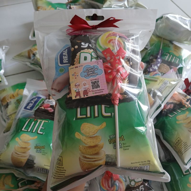 

Hemat snack ulang tahun kemasan menarik