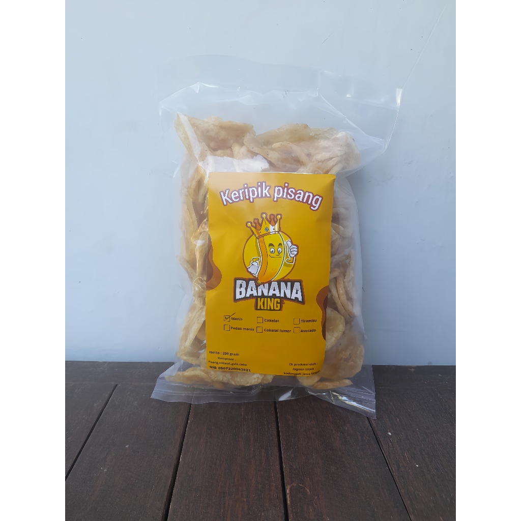 

Keripik pisang manis