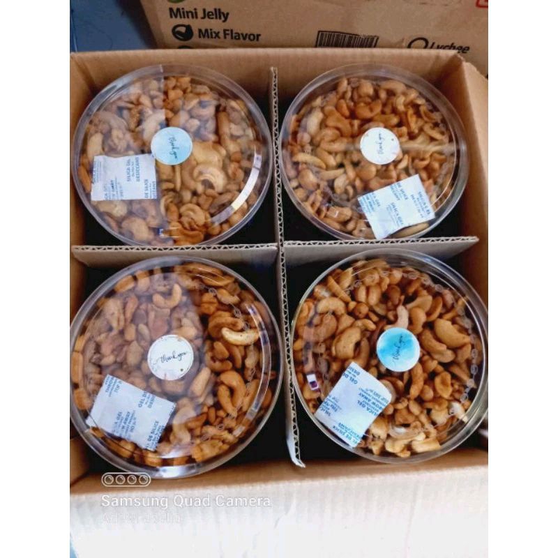 

200 gram mete patahan kacang mete mede matang