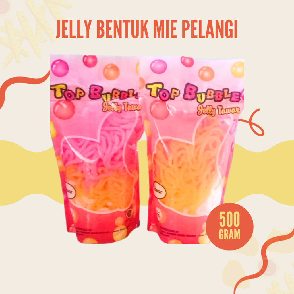 

JELLY MOTIF nevy jelly 500 gr topping minuman/Jelly Motif Karakter 500gr