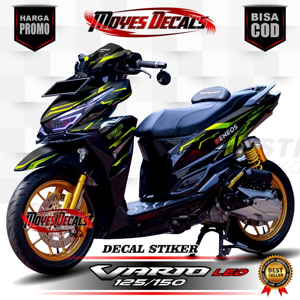 Decal Motor Vario 125/150 LED - Stiker Motor Vario 125/150 LED Fullbody Premium - Variasi Motor Vari