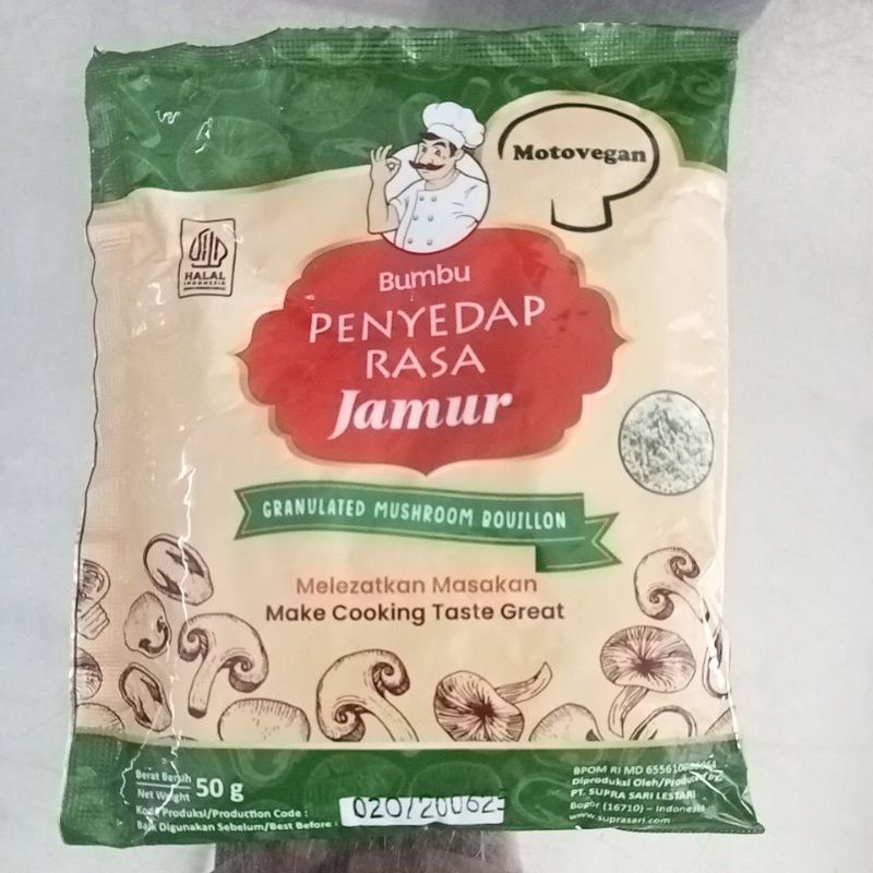 

Bumbu penyedap rasa jamur motovegan