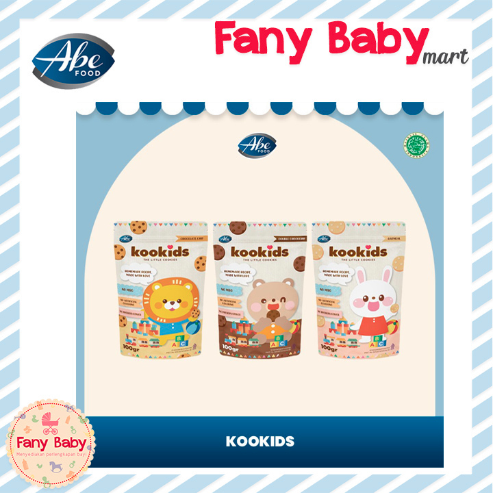 

ABE FOOD KOOKIDS THE LITTLE COOKIES - 100GR