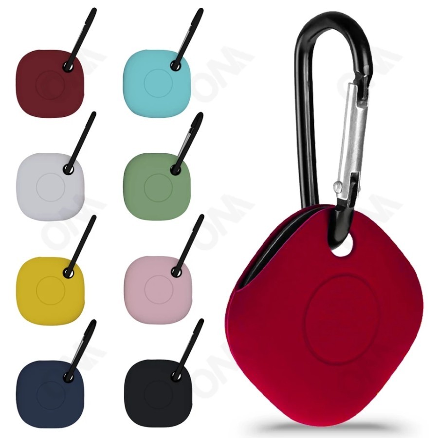 Silicone Case Cover Samsung Galaxy SmartTag with Keychain TPU samsung smart tag 1