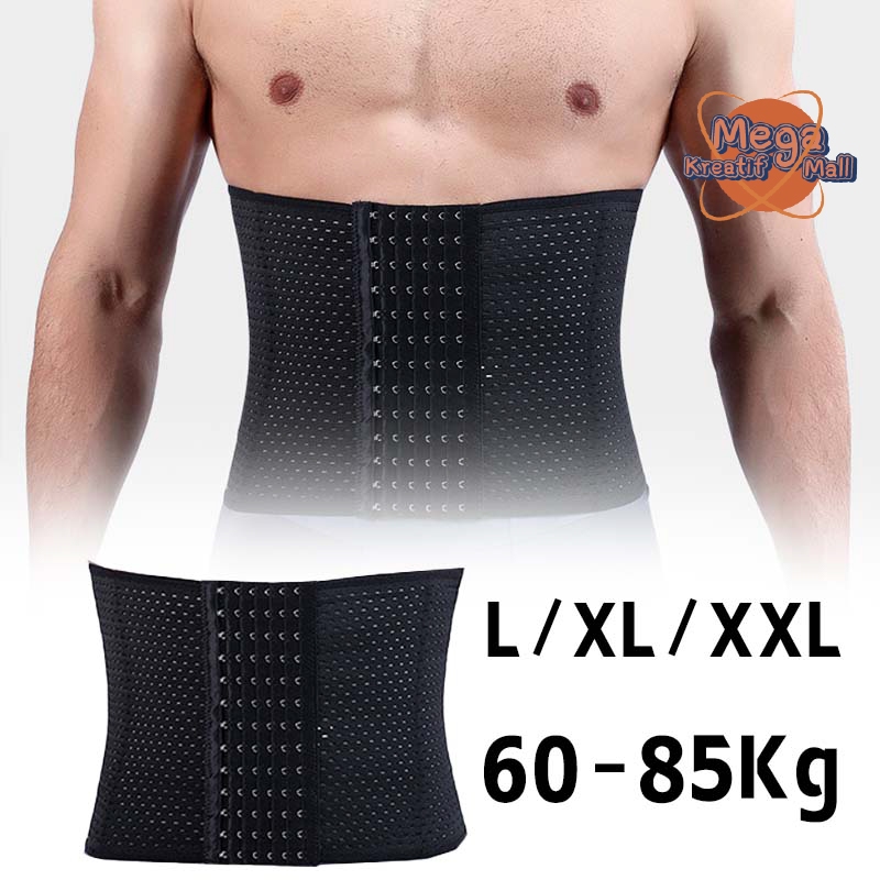 Korset Perut Pria / Korset Cowok / Pakaian Perut Pelangsing Washable Corset Pelangsing Perut