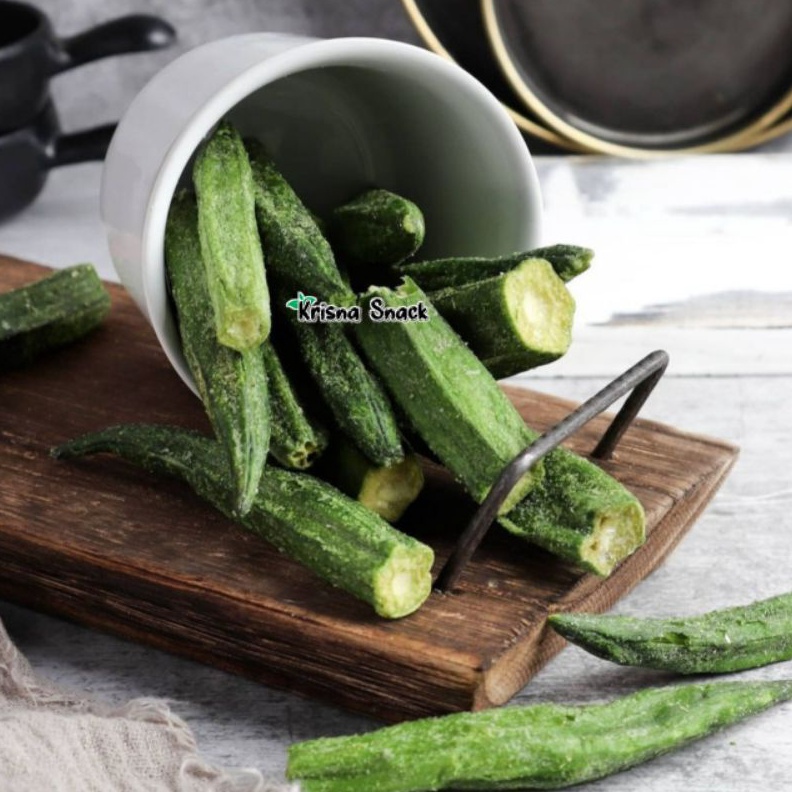 

BURUAN SERBU KERIPIK SAYUR OKRA CRISPY FOIL FREE HIMALAYAN PINK SALT