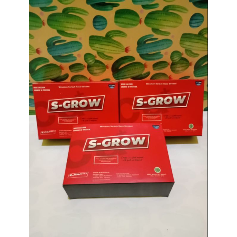 

SUSU S GROW PENINGGI BADAN 1 BOX 10 SACHET