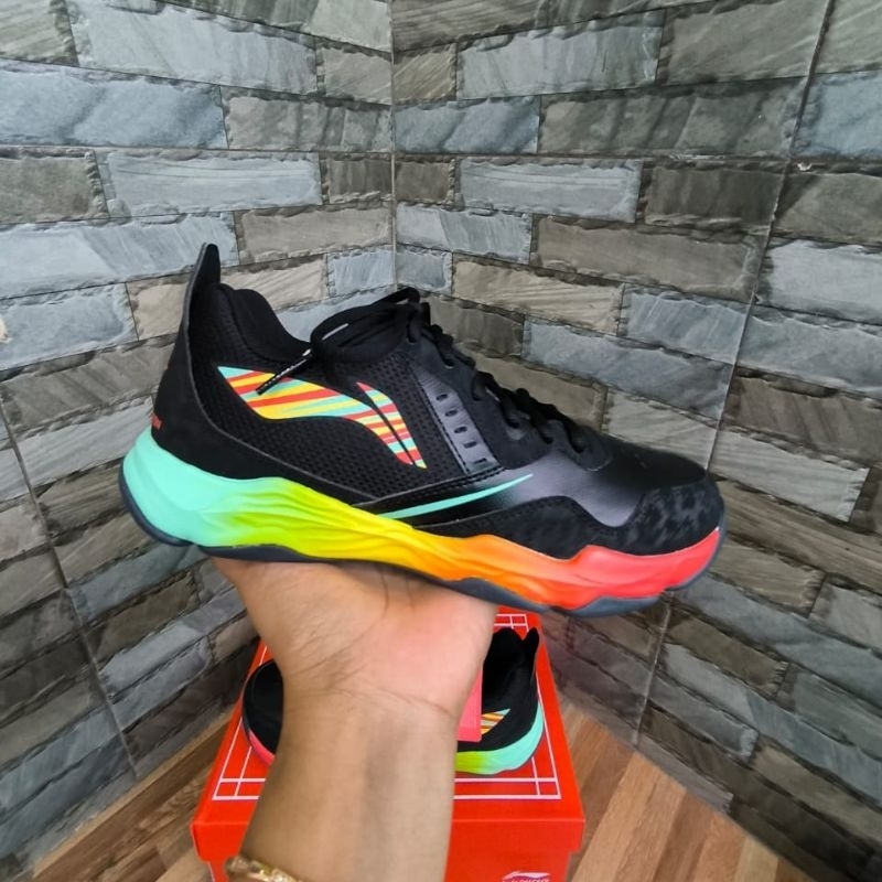 Sepatu Badminton LINING RANGER LITE SE II free kaos kaki Sepatu Lining Pria wanita