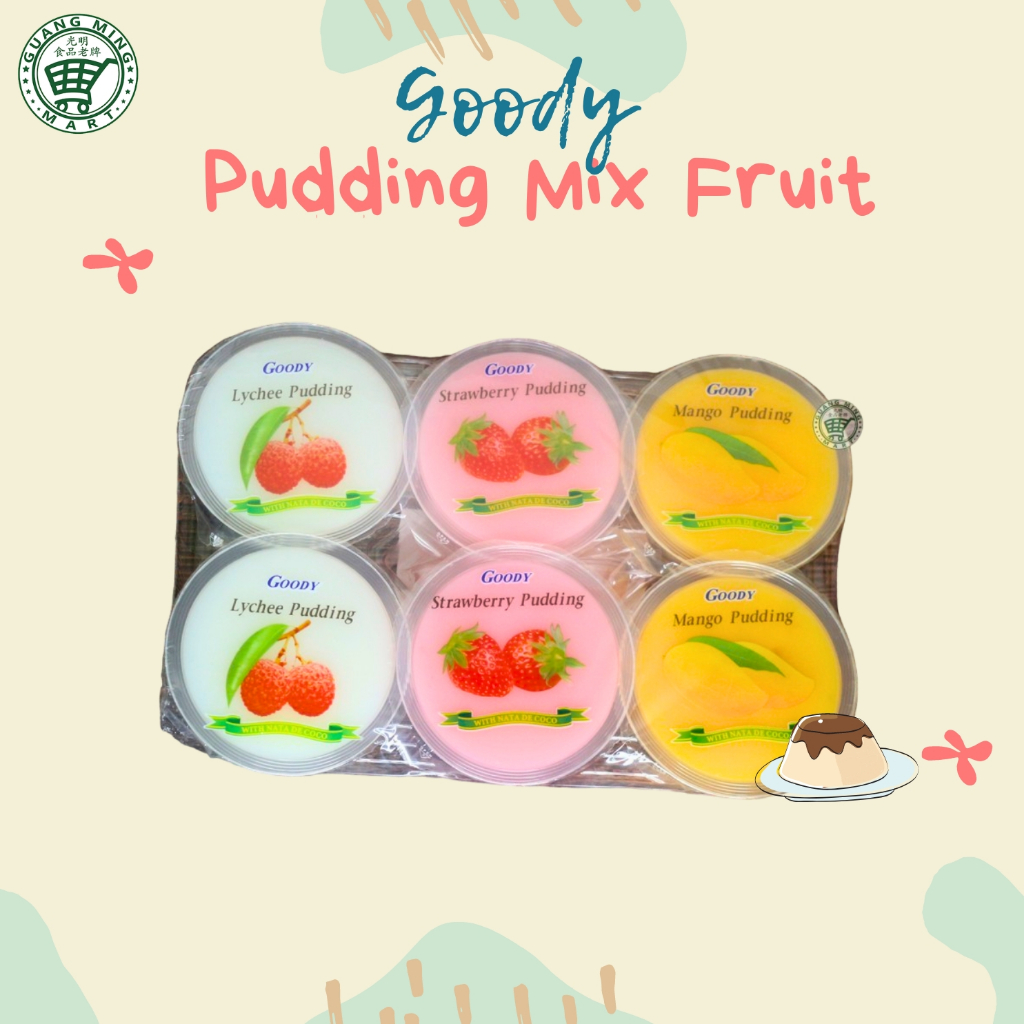 

Goody Pudding Mix Fruit 6 pcs / Pudding Goody