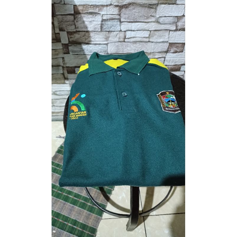 Baju Polo Bordir Sisa Produksi Kedinasan 25 ribu