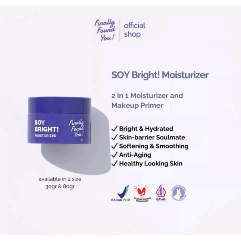 FINALLY FOUND YOU! MOISTURIZER