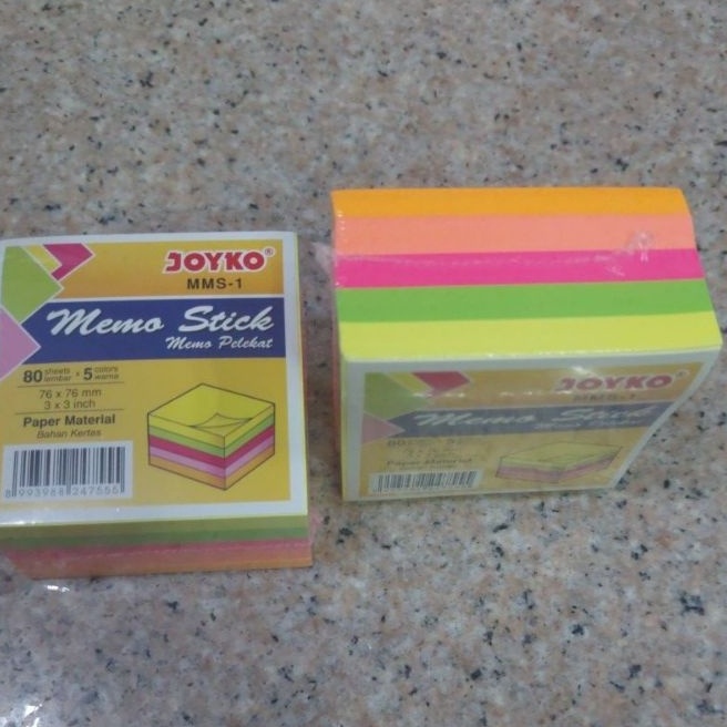 

Murah Memo Stick MMS1 Joyko Memo Stick 654 Warna Joyko