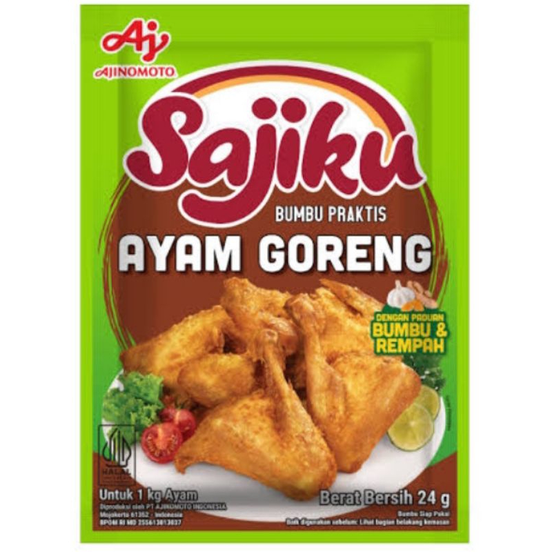 

Sajiku Ayam Goreng 24gr Bumbu ayam goreng