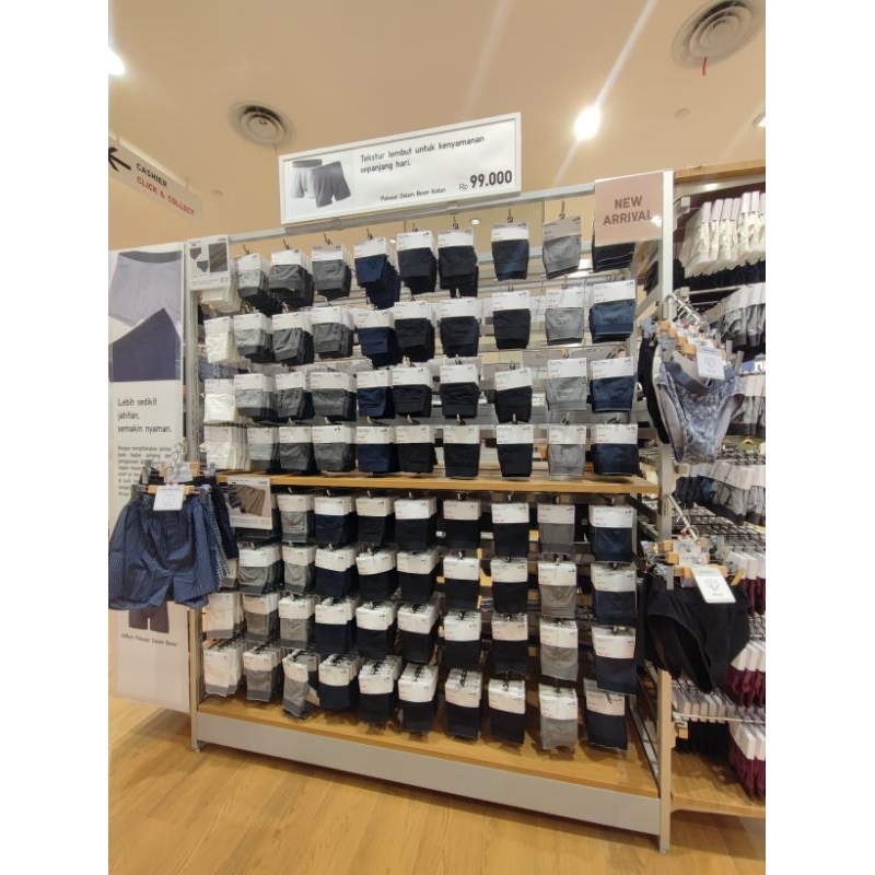 UNIQLO CELANA DALAM PRIA SUPIMA SOFT COTTON