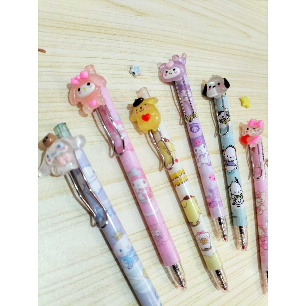 

V2_Pen Mekanik Motif Sanrio/Pen Ketik kepala karakter sanrio