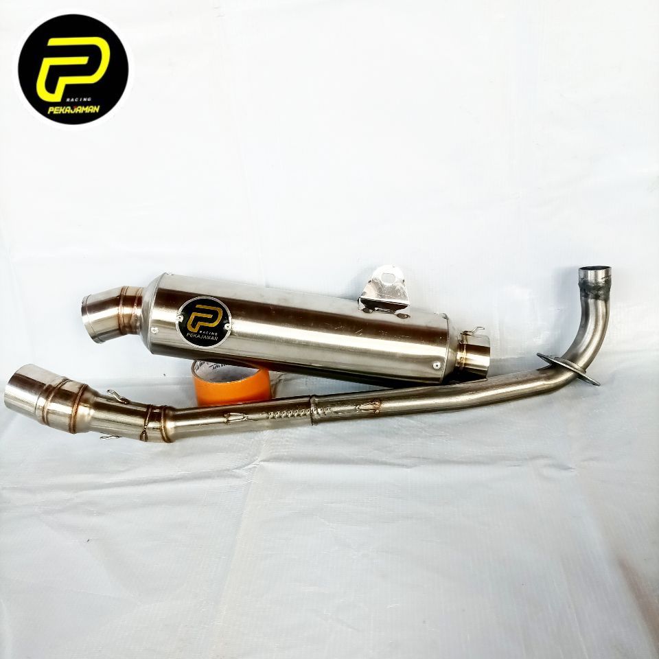KNALPOT PEKAJAMAN BULAT JENONG BASS ULEM JUPITER Z SMASH SHOGUN C70 GRAND SUPRA 125 KHARISMA VEGA