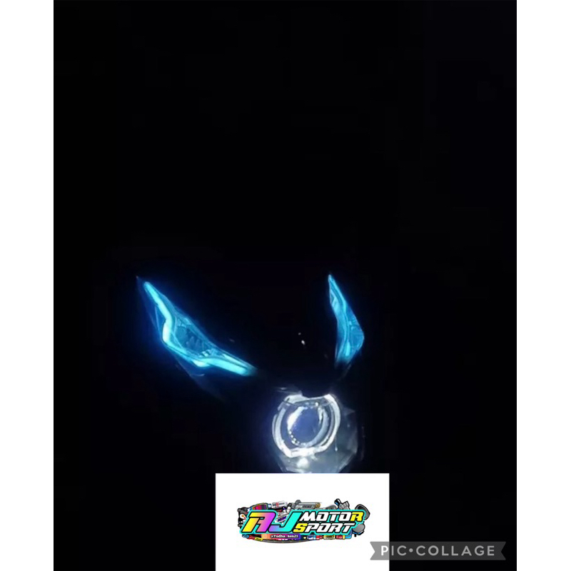 lampu alis beat new esp satu set dengan mikaa beat new esp 2017-2019