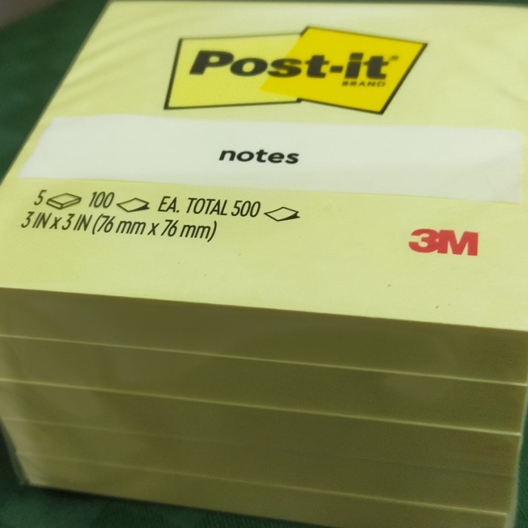 

Unggul 3M Post It Sticky Notes 6545CY 3 inch x 3 inch