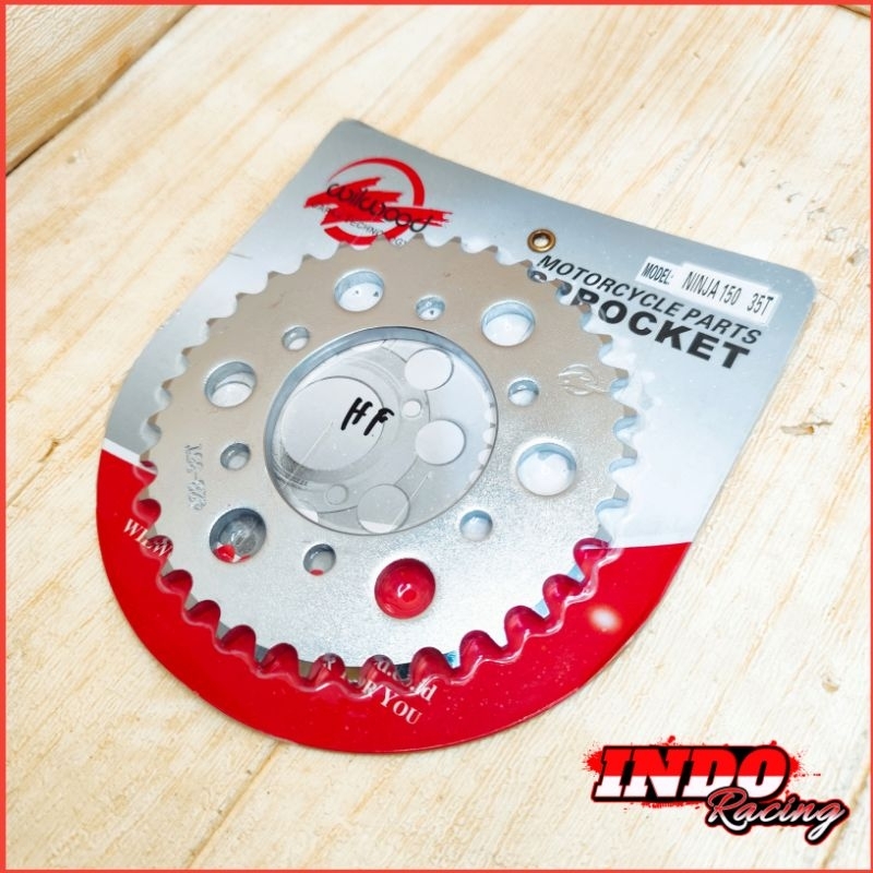 Gear Belakang Wilwood Ninja 150 2tak R RR 428 33 34 35 36 37 38 39 40