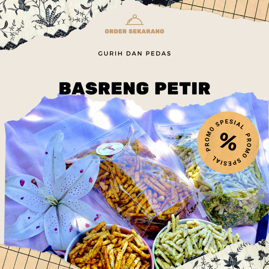 

Basreng 1kg Pedas Daun Jeruk Renyah Gurih Bumbu Melimpah