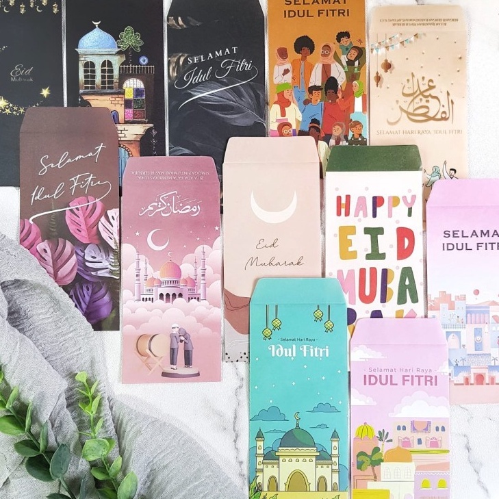 

KI3 1 Box Isi 5 Amplop Lebaran Idul Fitri Perpak Isi 5 Pcs Angpau Lebaran Idul Fitri Tahun Baru Hijriyah Motif Gambar