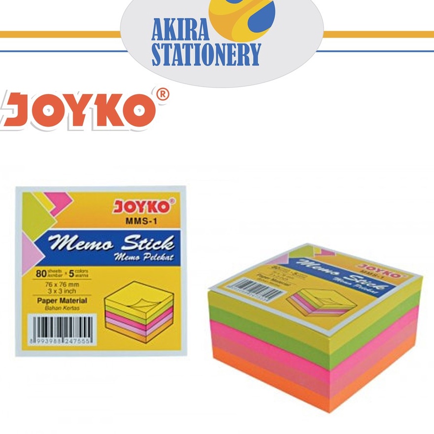 

Terlaris STICKY NOTE MEMO STICK KERTAS MEMO MEMO TEMPEL JOYKO MMS1