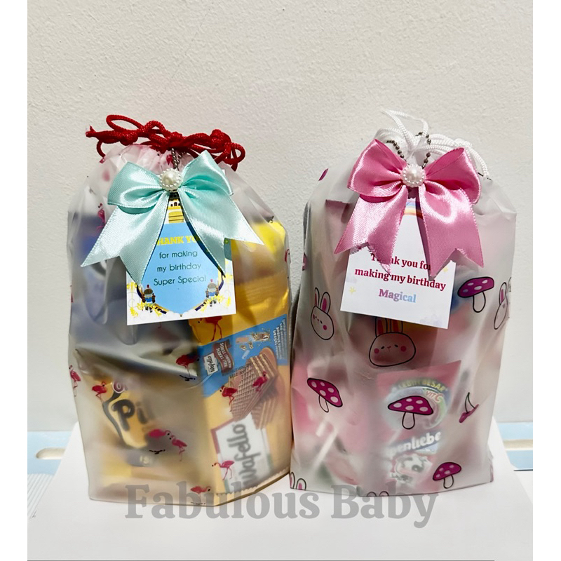 

Paket Hampers Ulang Tahun Anak Tas serut | Hampers ulang tahun anak cowok cewek pouch