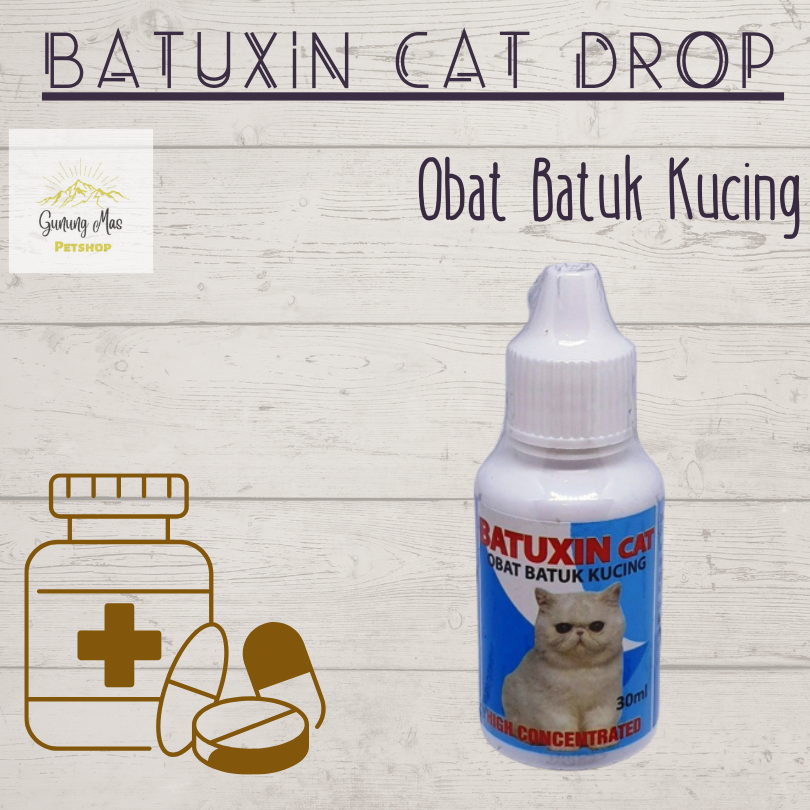 [OBAT KUCING] BATUXIN - MENGATASI BATUK PADA KUCING