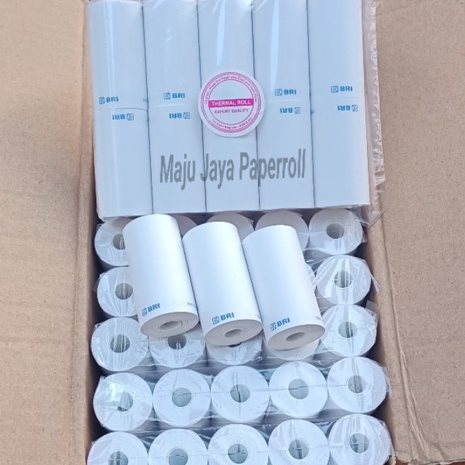 

KI3 KERTAS THERMAL EDC BRILINK LOGO BANK BRIPAKET 1 ROLL