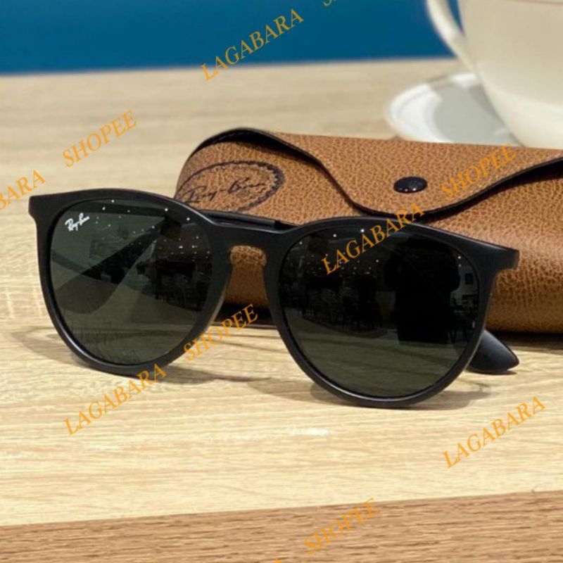 Kacamata Hitam RAY-BAN Erika 4171 Hitam Dov Lensa Kaca