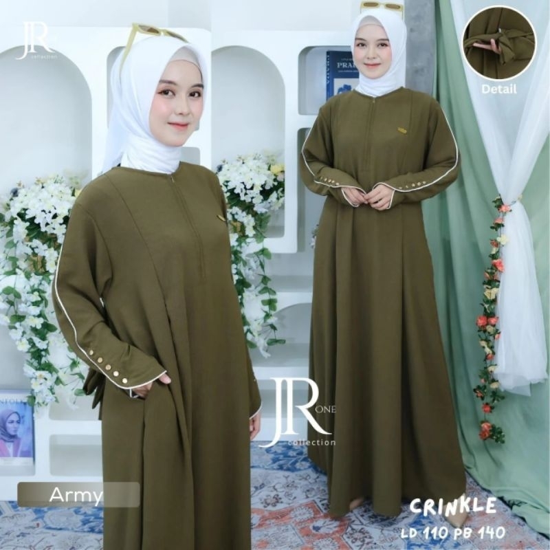 Gamis Cringkle ALEVA/Gamis/Gamiscringkel/Gamispolos/Dress/Outfit/Casual